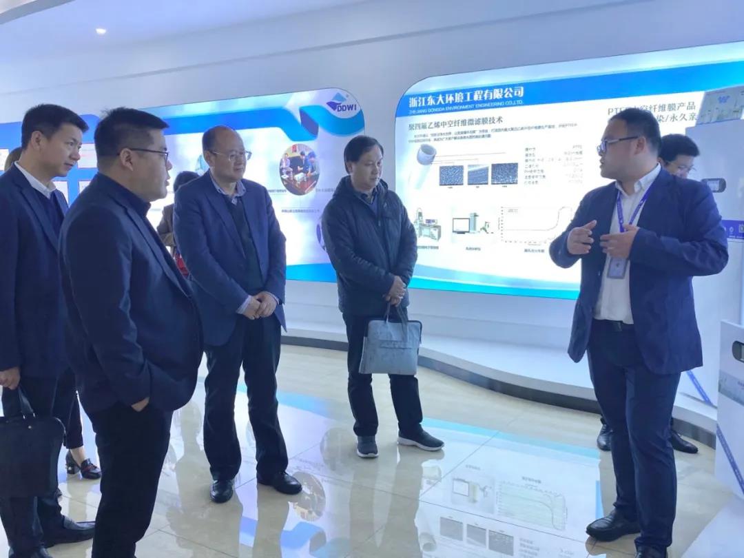 省科技廳領導蒞臨調研省級重點企業研究院建設成果